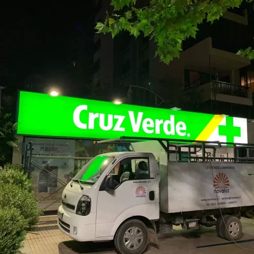 letrero luminoso